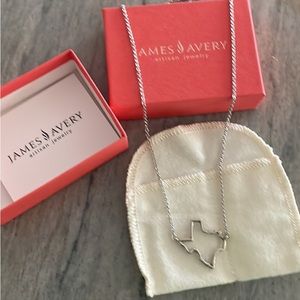 Stirling silver James Avery texas necklace